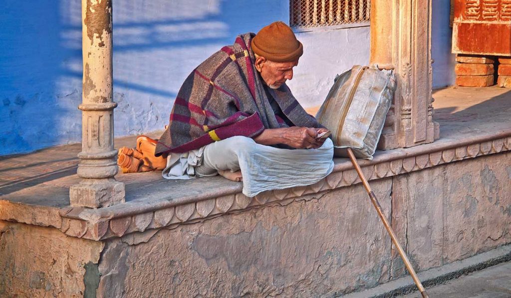 Man person people wood roof old